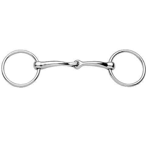 Loose Ring Jointed Mouth- Brass or Silver [Colour: Silver][size: 3"]