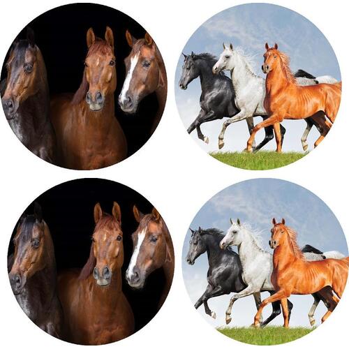Coasters – Horses 2 Designs, Set of 4