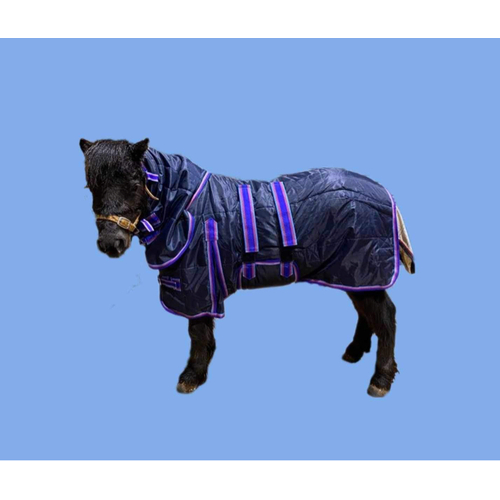 Pocket Ponies Doona Rug [Colour: Navy]